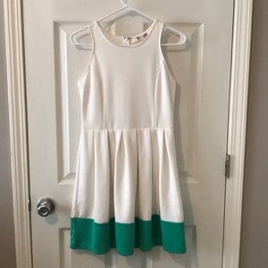 White and Teal Sundress